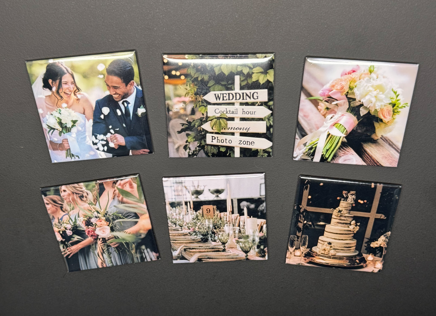 2" x 2" Custom Photo Magnet
