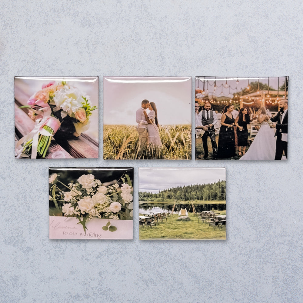 2" x 2" Custom Photo Magnet