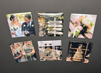 2" x 2" Custom Photo Magnet