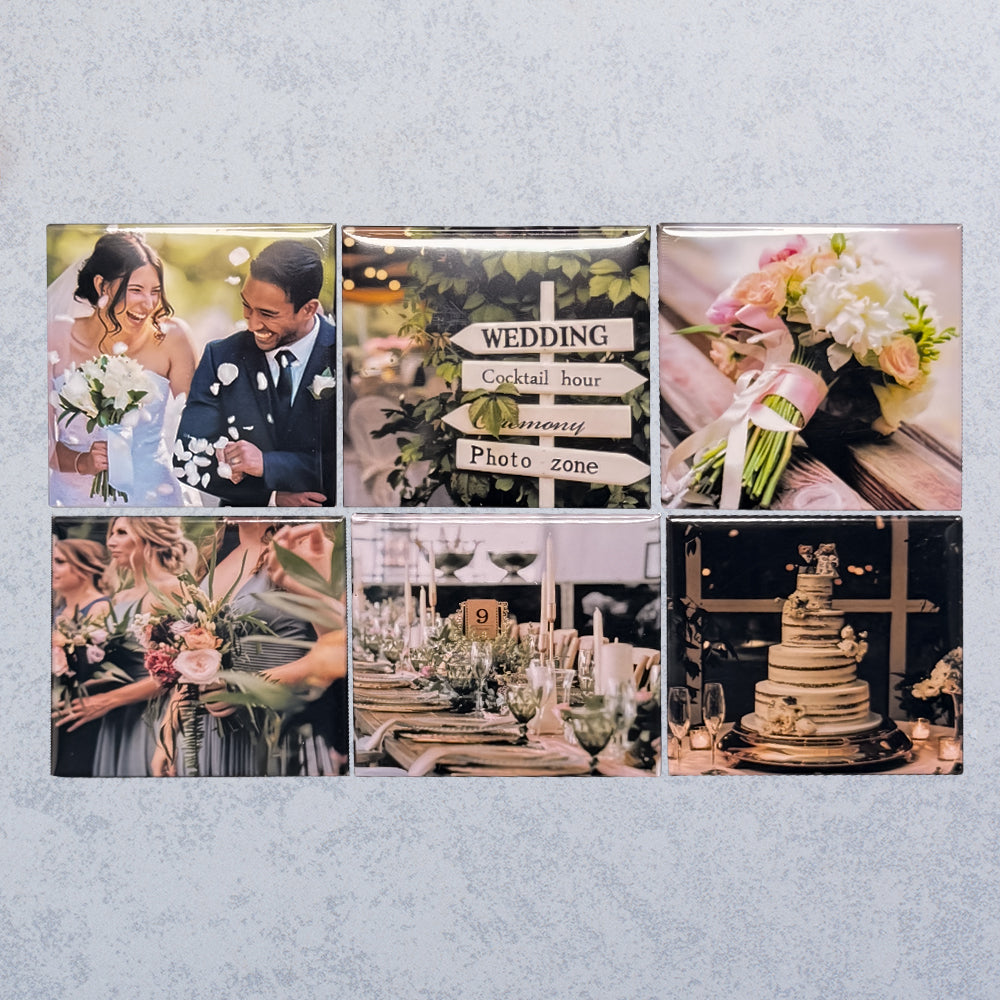 2" x 2" Custom Photo Magnet